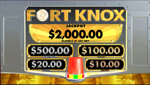 Cobalt Fort Knox slot machine